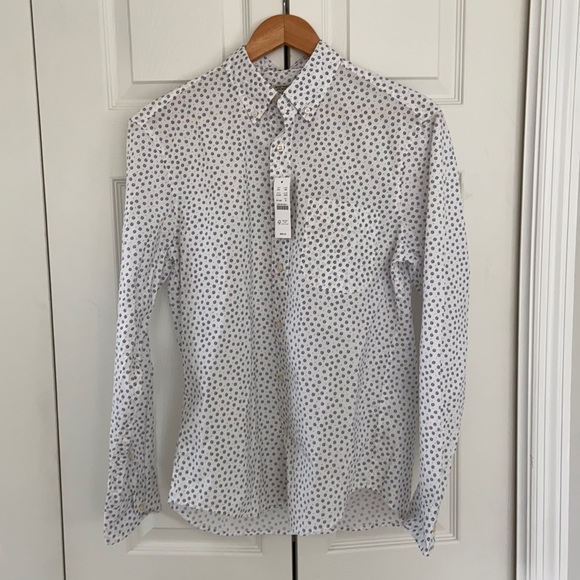 NWT J. Crew Men’s cotton Button-down Shirt